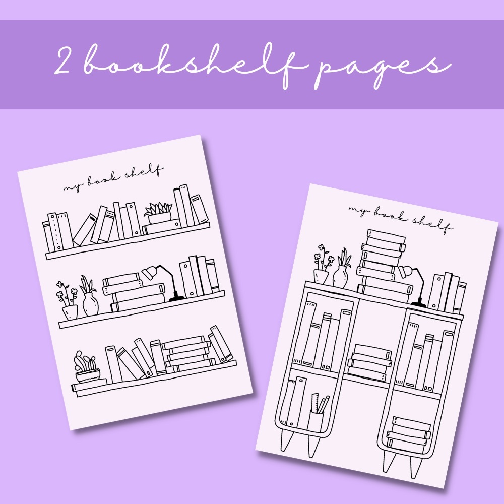 Books & Reading Challenges Planner Sheets - Picture 6 of 7